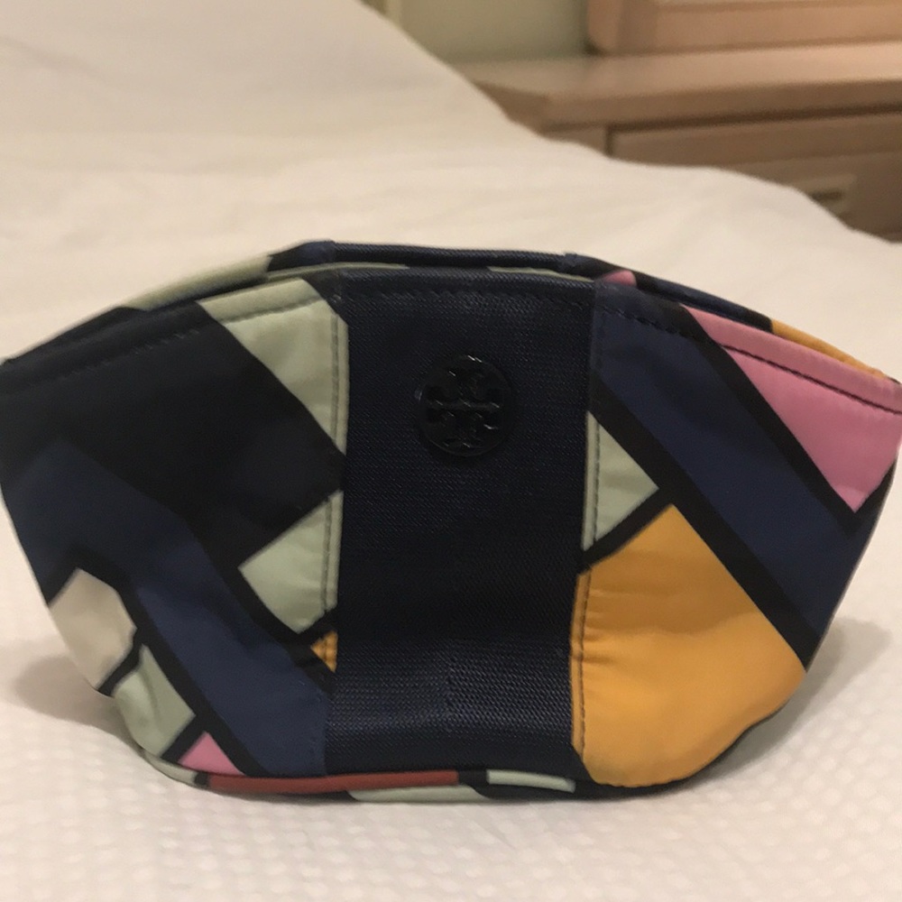 Tory Burch nylon makeup bag